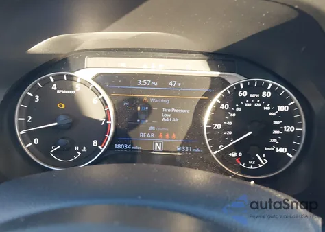 2025 Nissan Altima Sv Awd z USA, uszkodzony, nr VIN 1N4BL4DWXSN363696